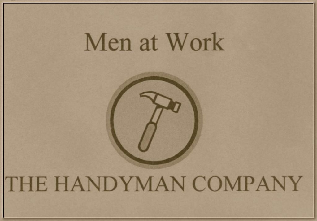 Men At Work The Handyman Company Logo